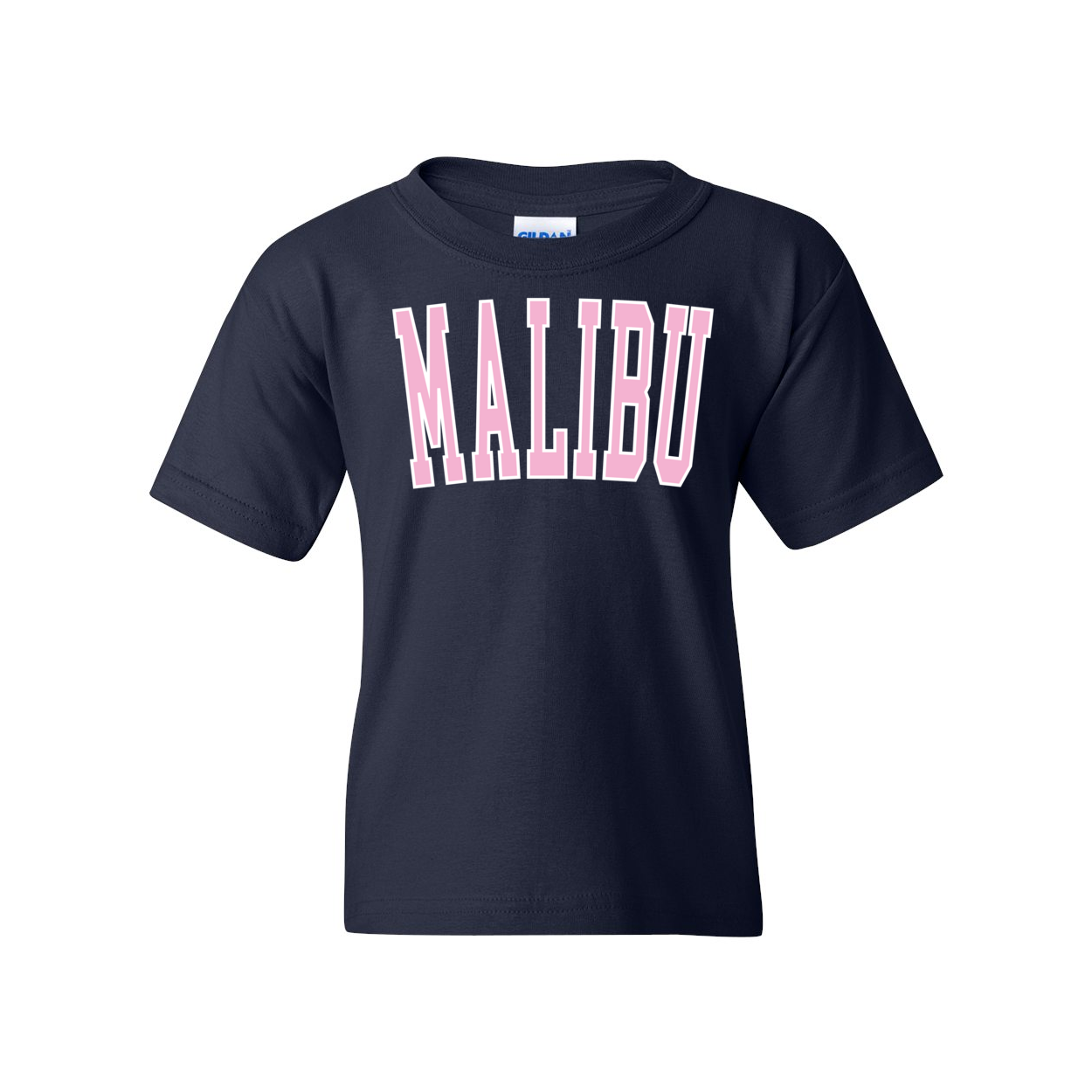 Kids Malibu Gildan® Tshirt - Pink Ink